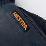 Army Leather Wool Terry 5 - finger - Herre - Grey - Gumpel & Co