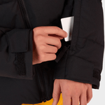 Siz Quilted Skijakke - Børn - Sort - Gumpel & Co