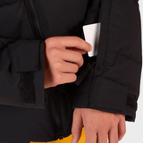 Siz Quilted Skijakke - Børn - Sort - Gumpel & Co