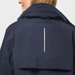 Susan - regnfrakke til damer - Dark Navy - Gumpel & Co