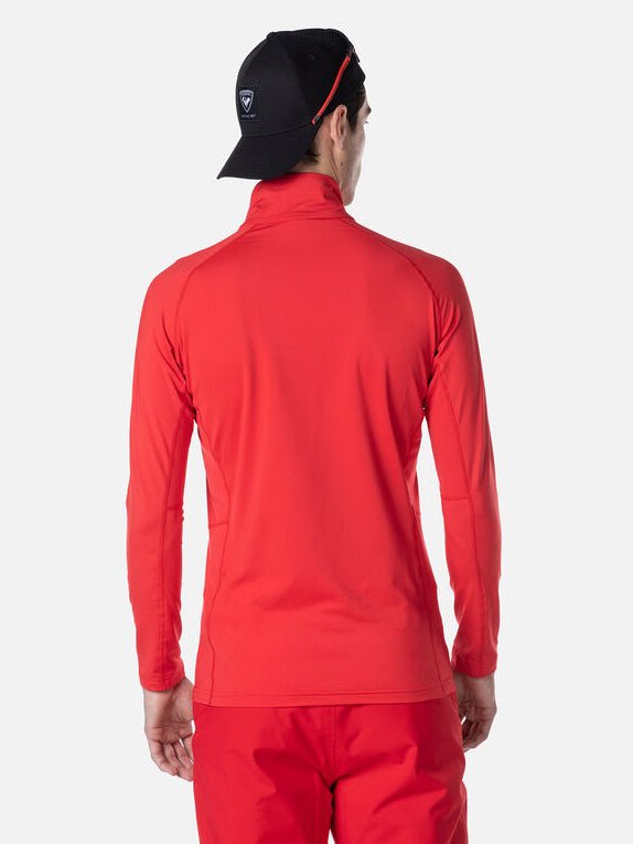 Classique Half - Zip Midlayer - Herre - Rød - Gumpel & Co