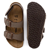 Kids Milano Birko - Flor Nubuklæder Sandaler - Børn - Mocha - Normal - Gumpel & Co