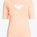 Women's Whole Hearted Short Sleeve UV T-shirt - Dame - Salmon - Gumpel & Co