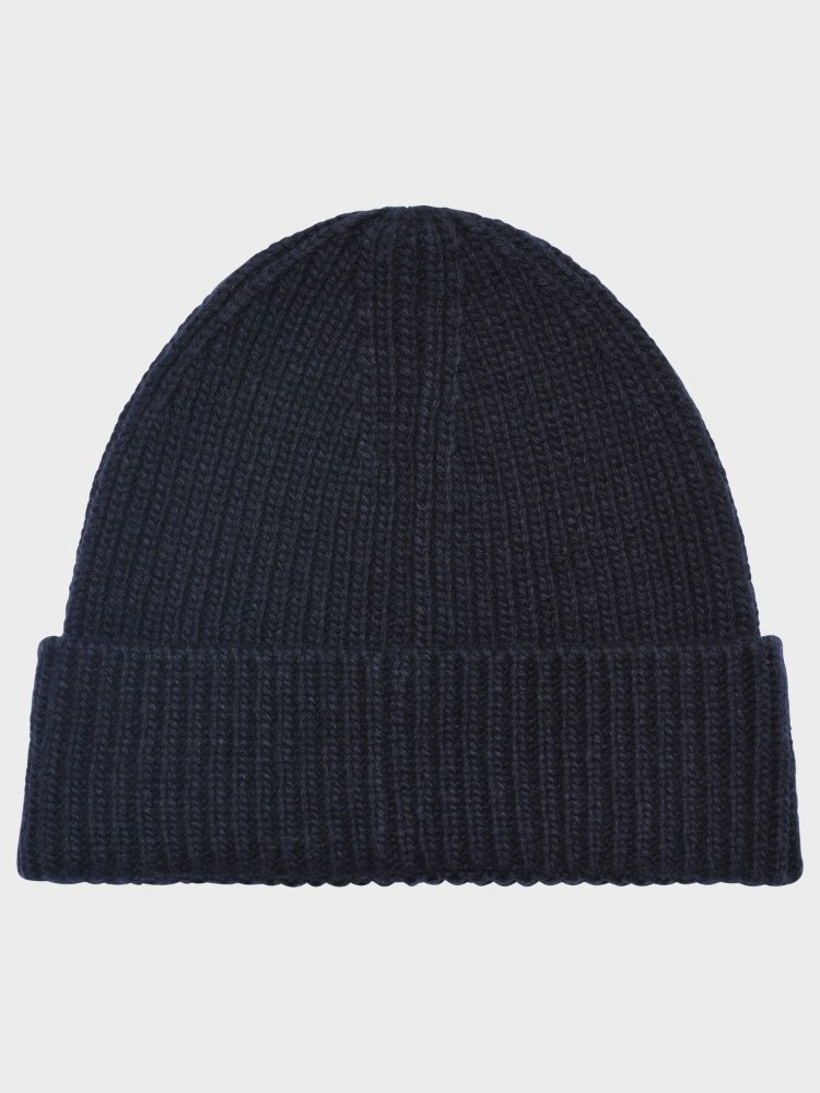 Kokkedal 68 Knitte Beanie - Unisex - Navy - Gumpel & Co