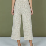 Women's Pantacourt Sweatpants - Dame - Twill (dirt beige) - Gumpel & Co