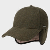 Baseball Wool/Cashmere Cap - Unisex - Moss - Gumpel & Co