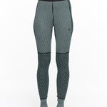 Women's Smekker 100% Merino Skiunderbukser - Dame - Pine Green - Gumpel & Co