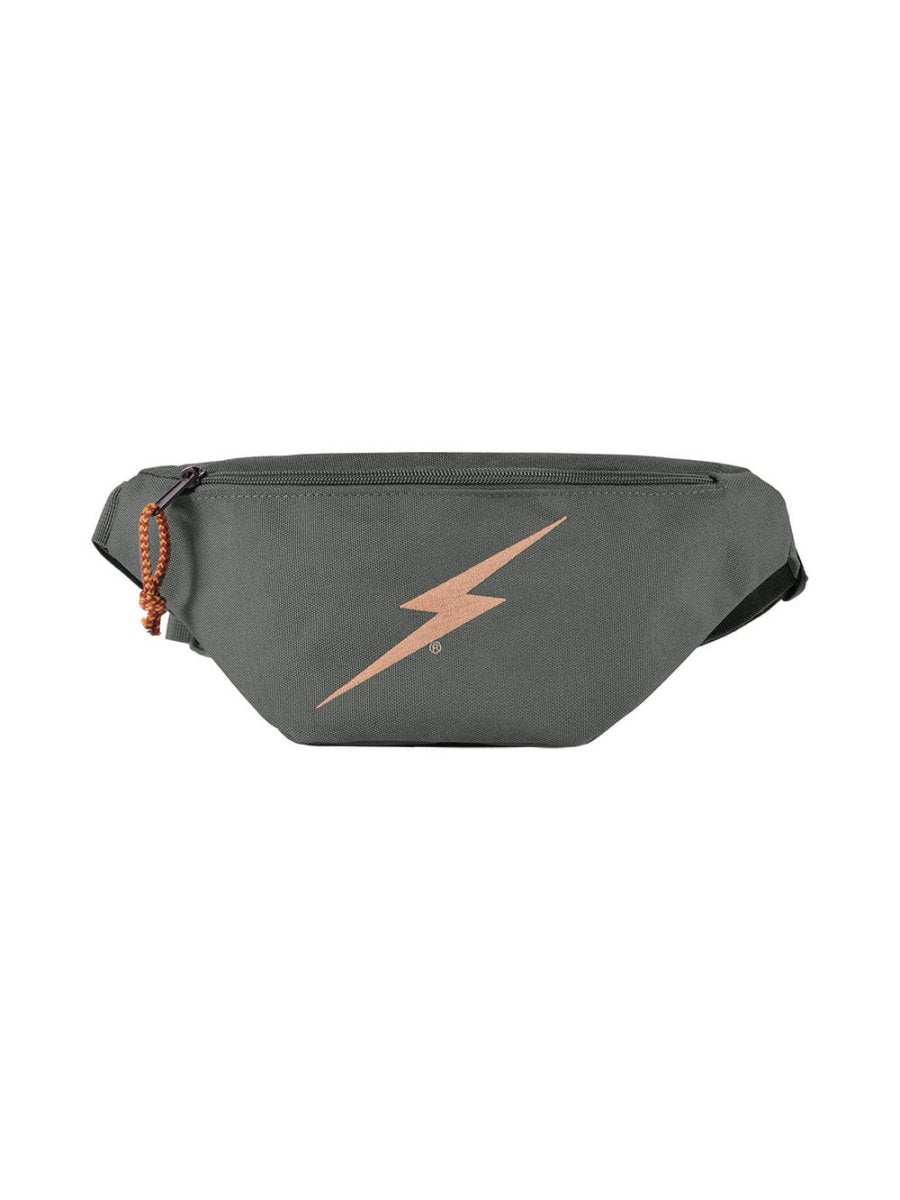 LIGHTNING BOLT Forever Waist Bag - Unisex - Beetle (grey)