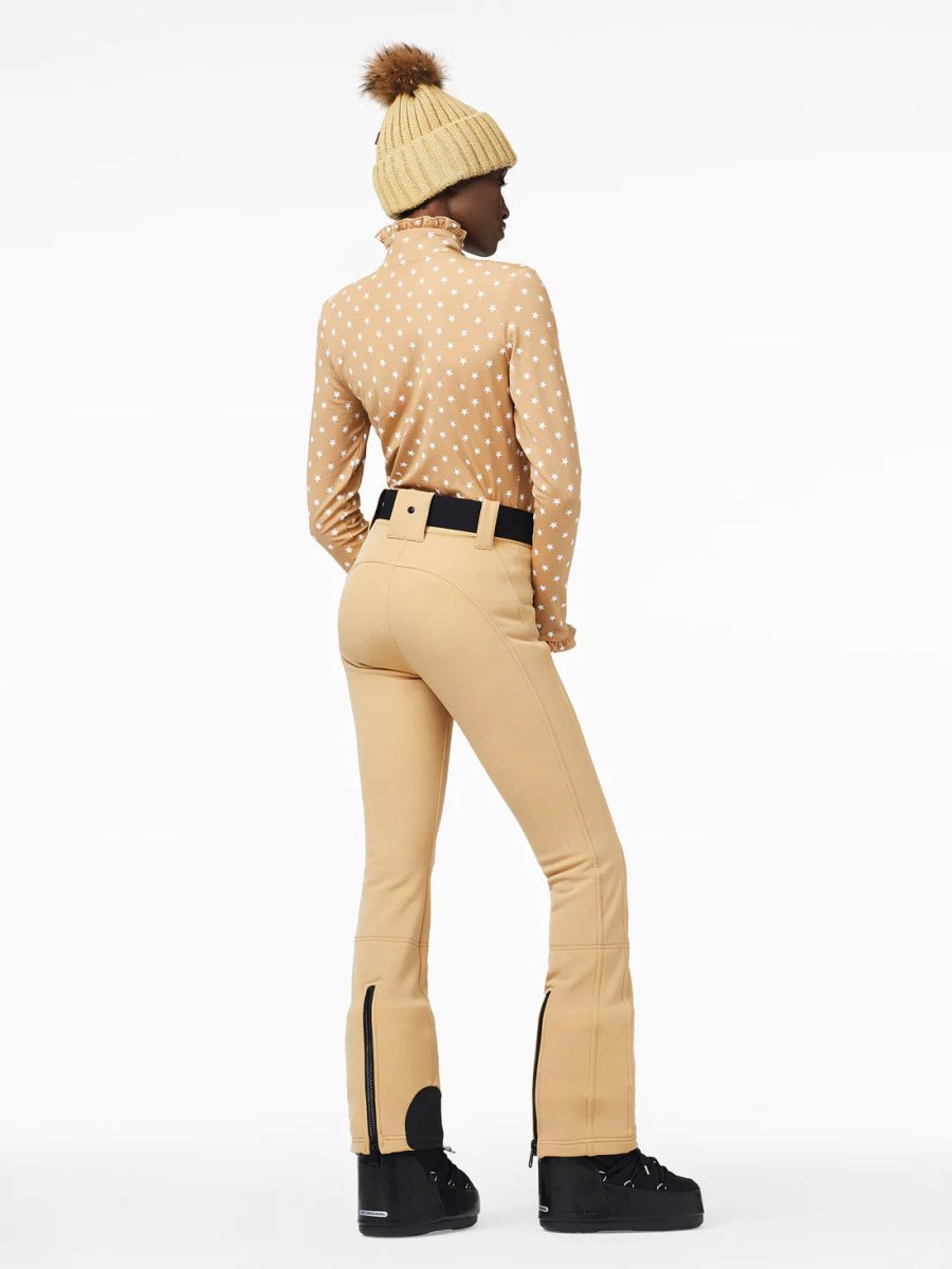 Women's Pippa Softshell Skibukser - Dame - Dark Brown - Gumpel & Co