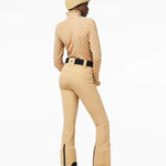 Women's Pippa Softshell Skibukser - Dame - Dark Brown - Gumpel & Co