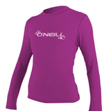 Women's Basic Skins Langærmet Rashguard - Dame - Fox Pink - Gumpel & Co