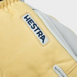 Army Leather Wool Terry 5 - finger - Herre - Natural Yellow - Gumpel & Co