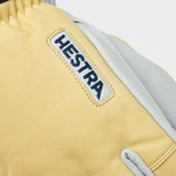 Army Leather Wool Terry 5 - finger - Herre - Natural Yellow - Gumpel & Co