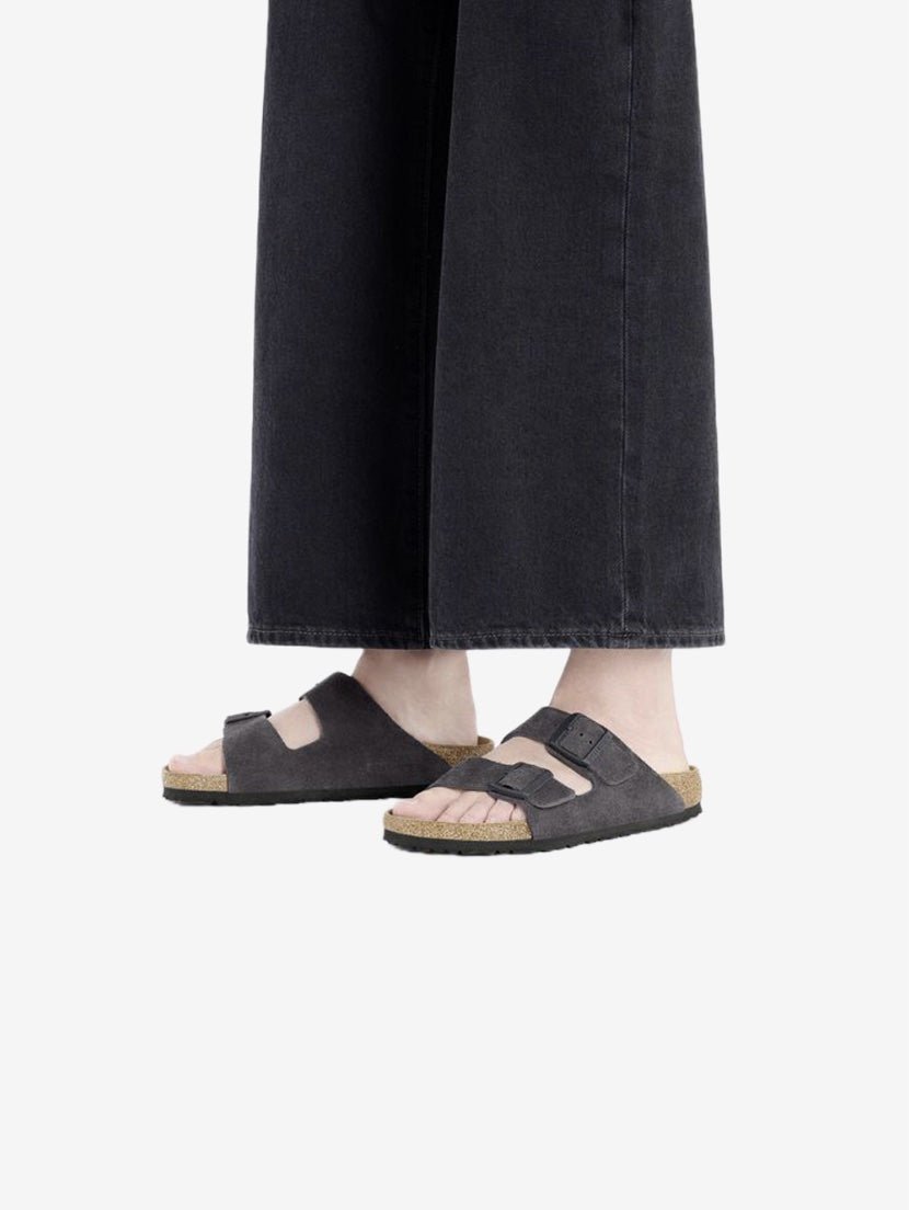 Arizona Suede Leather - Velvet Grey - Normal - Gumpel & Co