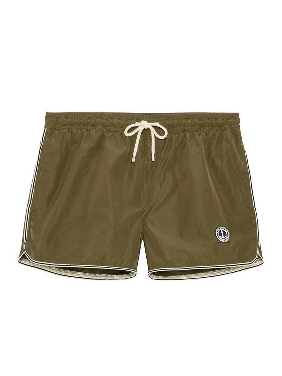 Men's Tom Badeshorts - Herre - Khaki - Gumpel & Co