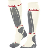 SK4 Advanced Compression Merinould Skisokker - Dame - Off White - Gumpel & Co