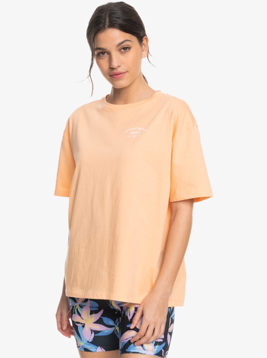 Women's Essential Energy T-shirt - Dame - Peach Fuzz - Gumpel & Co