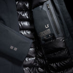 White Heat Frakke - Dame - Dark Sand - Gumpel & Co