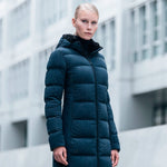 Enigma Dunfrakke - Dame - Navy - Gumpel & Co