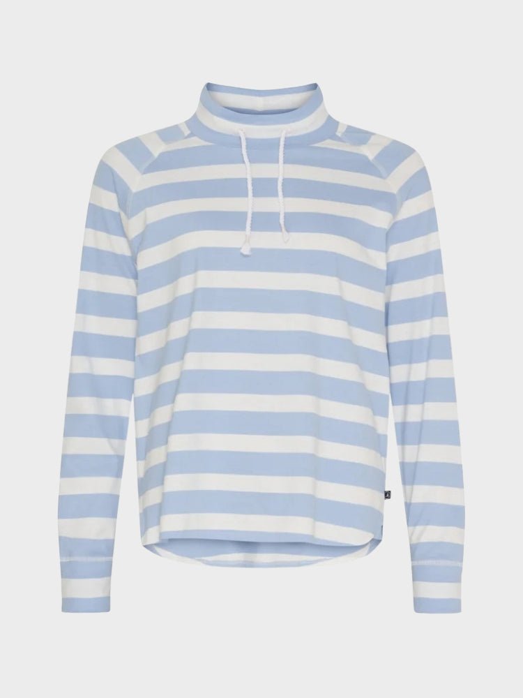 Allis - t-shirt til damer - Powder Blue/Pearl - Gumpel & Co