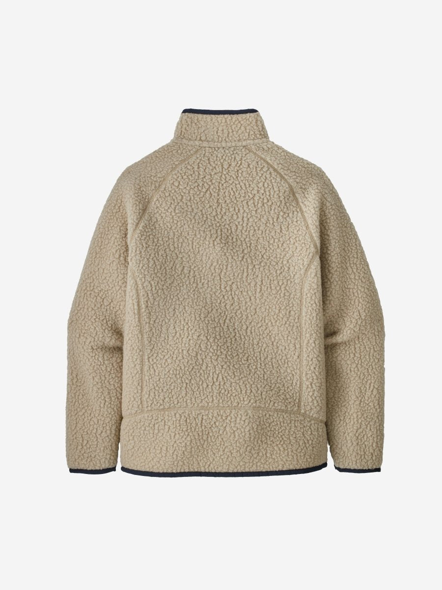 Retro Pile Fleece Trøje - Børn - El Cap Khaki - Gumpel & Co