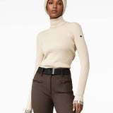 Women's Mira Uldsweater - Dame - Champagne - Gumpel & Co