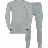 Kids Merinould Skiundertøjssæt - Børn - Grå - Gumpel & Co