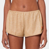 Women's Lauderdale Top/Lulin Badeshorts - Dame - Gold - Gumpel & Co