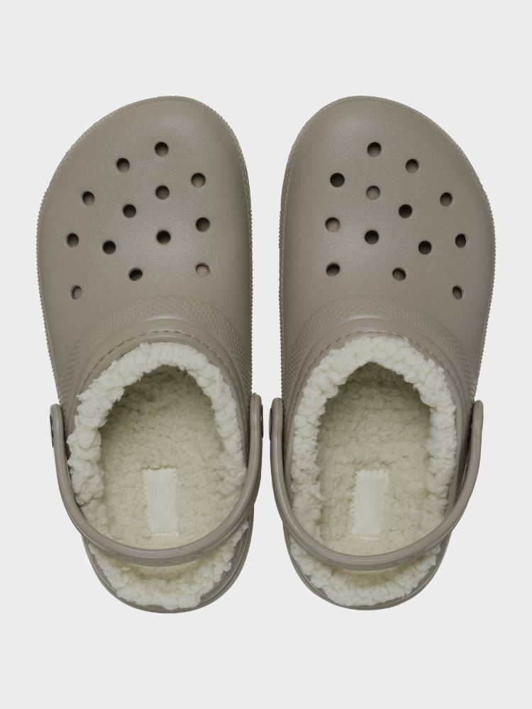 Classic Lined Clog - Kid - Mushroom / Bone - Gumpel & Co