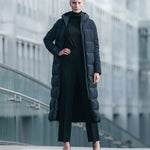 Infinity Dunfrakke - Dame - Sort - Gumpel & Co