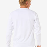 Icons Of Surf Long Sleeve UV Tee - Herre - White - Gumpel & Co