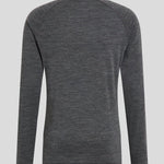 Men's Performance Merinould 150g/m2 Skiundertrøje - Herre - Mette Green/Dark Grey Melange - Gumpel & Co