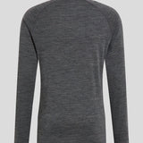 Men's Performance Merinould 150g/m2 Skiundertrøje - Herre - Mette Green/Dark Grey Melange - Gumpel & Co