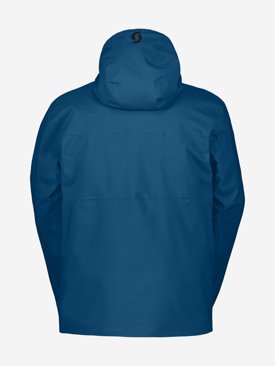 Men's Explorair 3L Skijakke - Herre - Solid Blue - Gumpel & Co