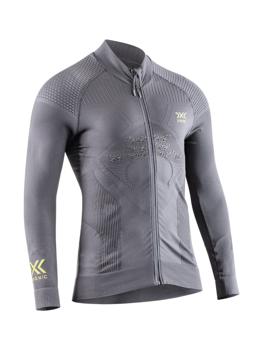Men's Energy Accumulator 4.0 Midlayer - Herre - Charcoal/Yellow - Gumpel & Co