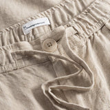 Men's Fig Loose Hør Pants - Herre - Light Feather Gray - Gumpel & Co