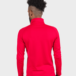 Blacksite Fleece Midlayer - Herre - Rød - Gumpel & Co