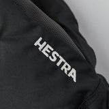 HESTRA Junior Gauntlet CZone 3-finger skihandske - sort/graphit