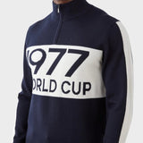WorldCup Zip Up - Mens - Dark Blue - Gumpel & Co