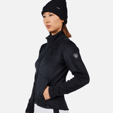 Diretta Fleece Midlayer m/lynlås - Dame - Sort - Gumpel & Co