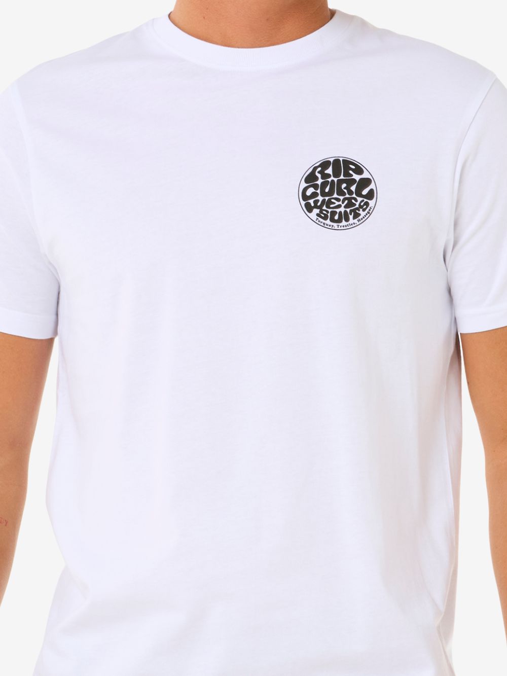 Wettie Icon Tee - Herre - Optical White - Gumpel & Co