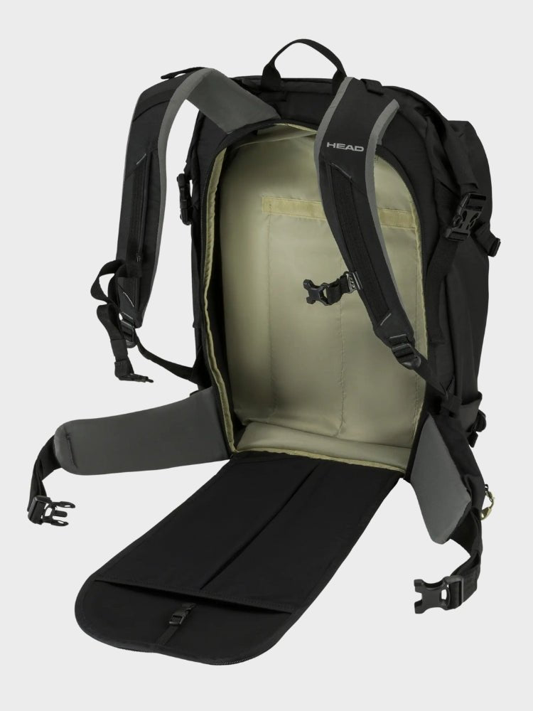 CX 30L + Backpack - Unisex - Black - Gumpel & Co