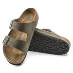 Arizona Nubuklæder Sandaler - Unisex - Faded Khaki - Normal - Gumpel & Co