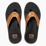 Men's Santa Ana Leather Klipklapper - Black And Tan - Gumpel & Co