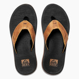 Men's Santa Ana Leather Klipklapper - Black And Tan - Gumpel & Co