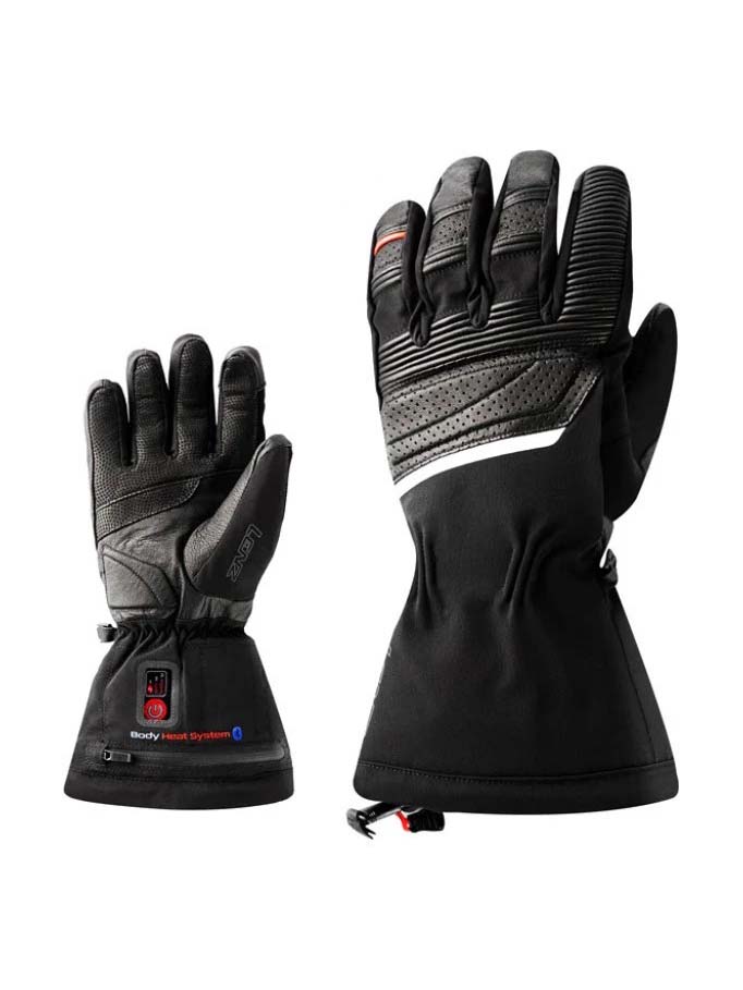 Heat Glove 6.0 5 - fingre Skihandsker m. batteri - Herre - Black - Gumpel & Co
