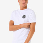 Wettie Icon Tee - Herre - Optical White - Gumpel & Co