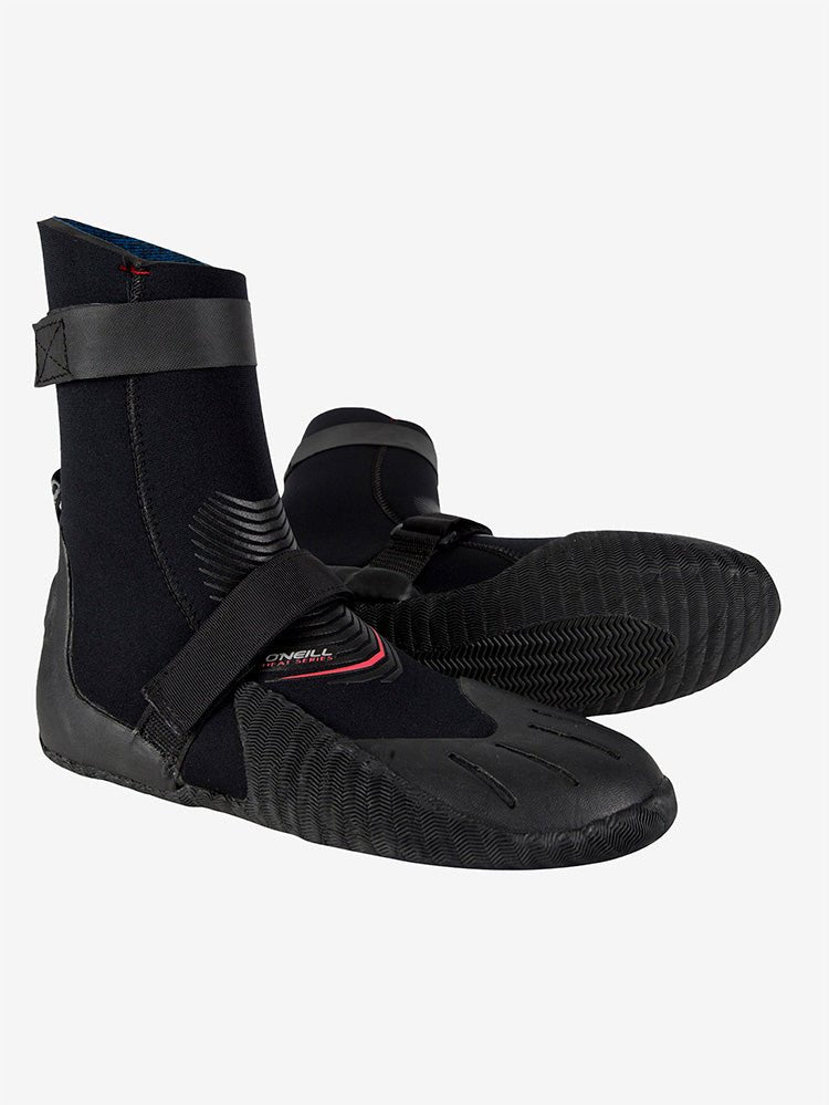 5mm Heat Round Toe Neopren Støvle | Voksen | Black - Gumpel & Co