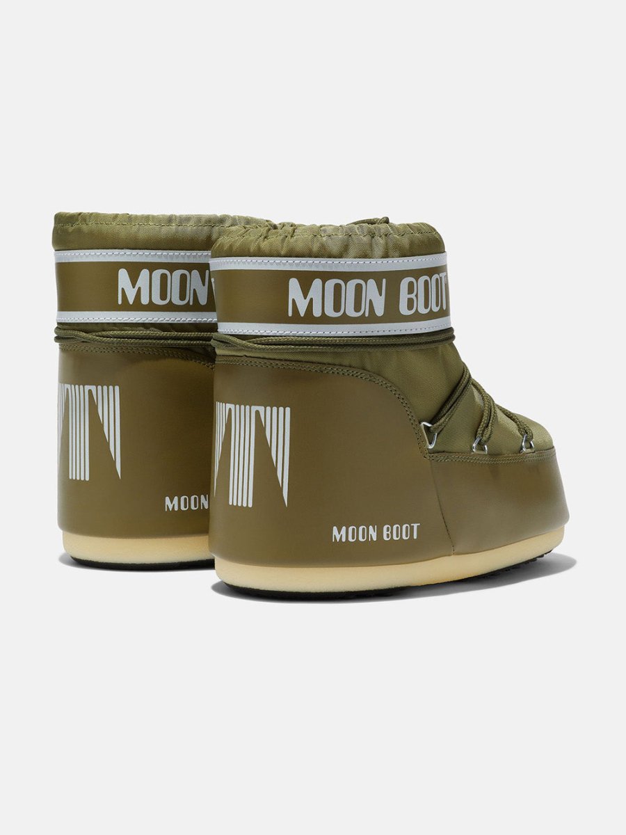 Icon Low Nylon Vinterstøvle - Unisex - Khaki - Gumpel & Co