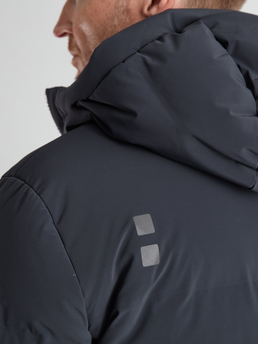 Tycoon Dunfrakke - Herre - Sort - Gumpel & Co